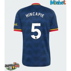 Arsenal Piero Hincapie #5 Vieraspaita 2026-27 Lyhythihainen